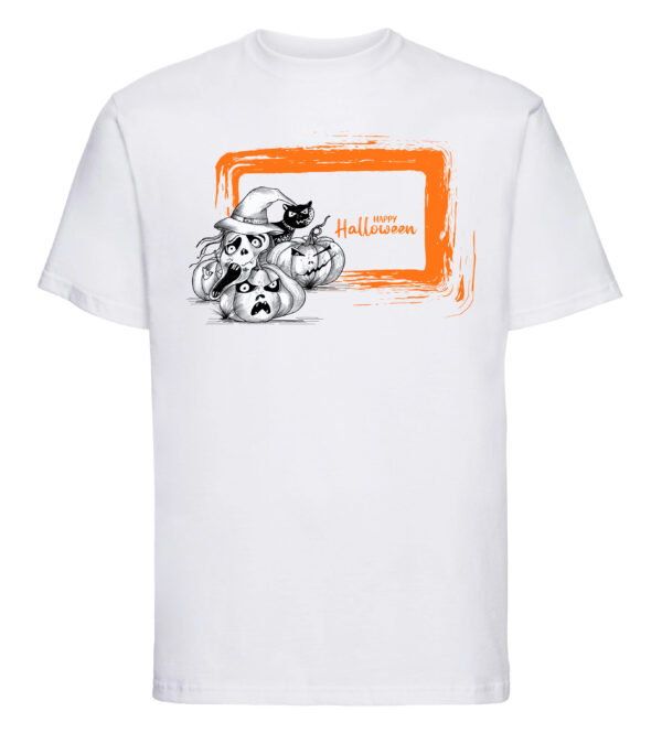 Halloween White T-shirt