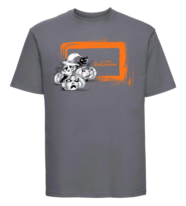 Grey Halloween T-shirt