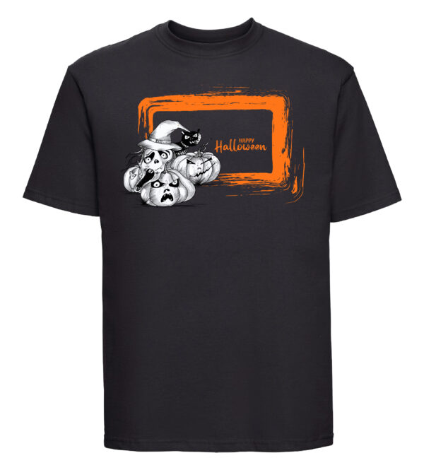 Black Happy Halloween T-shirt